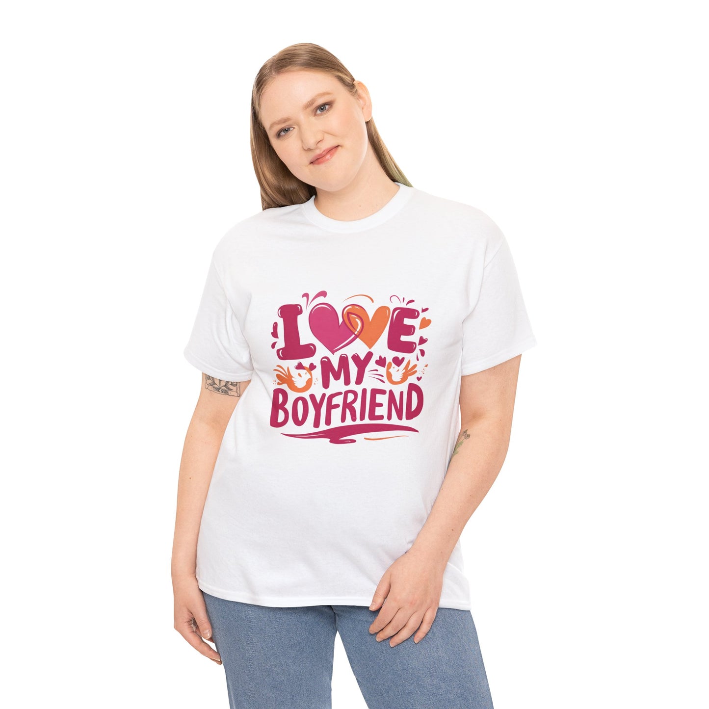 I Love My Boyfriend - Cotton Tee