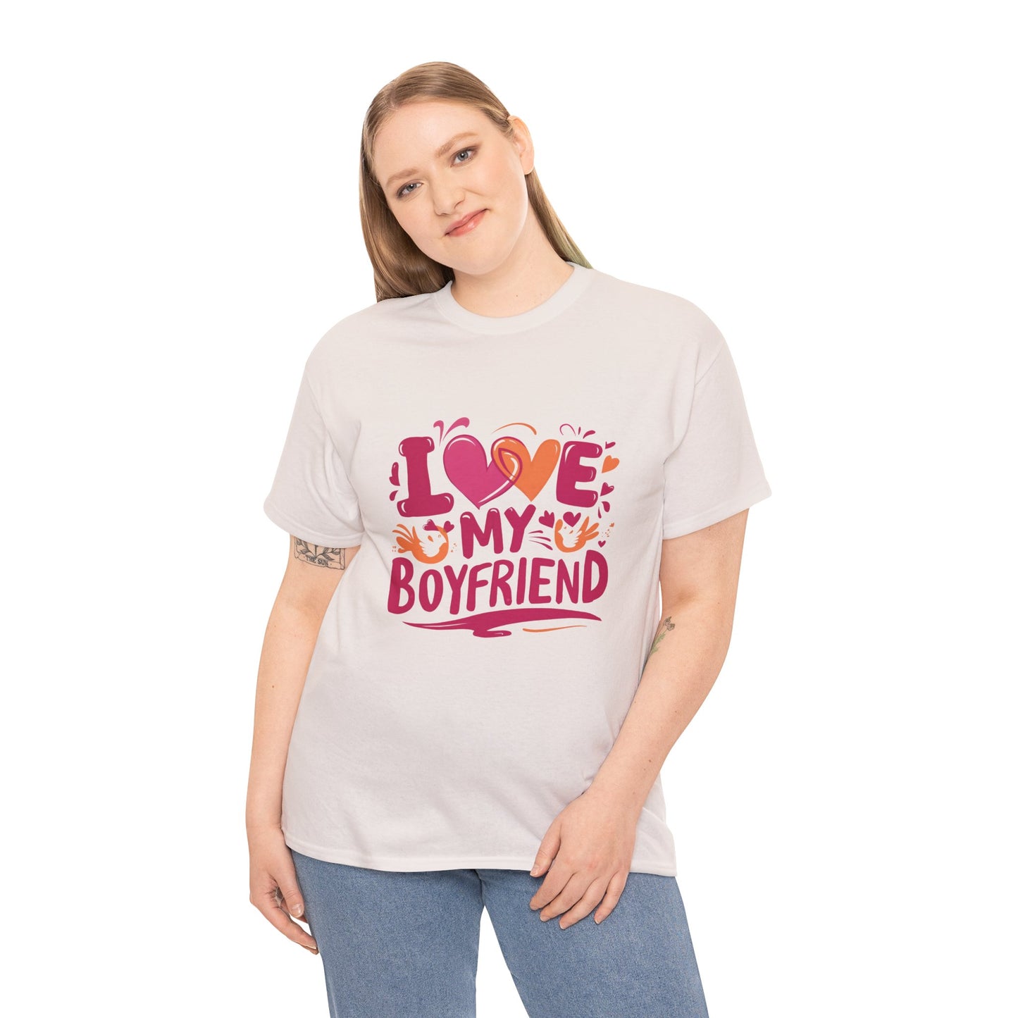 I Love My Boyfriend - Cotton Tee