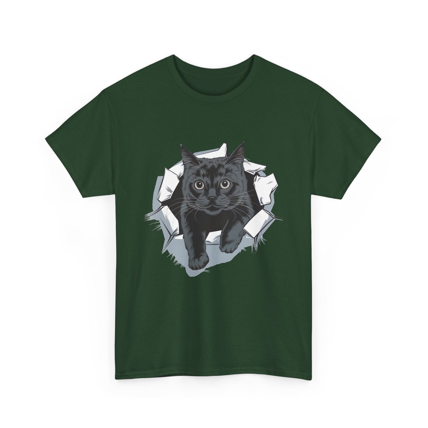 "Peek-a-Boo Cat" - Cotton Tee