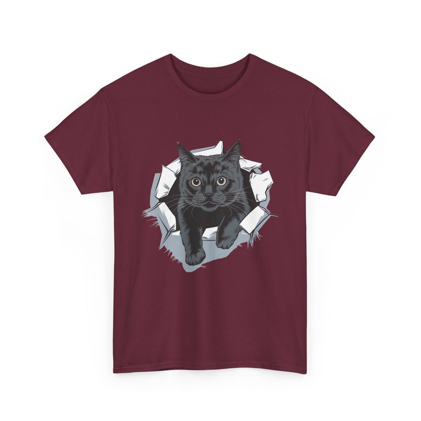 "Peek-a-Boo Cat" - Cotton Tee