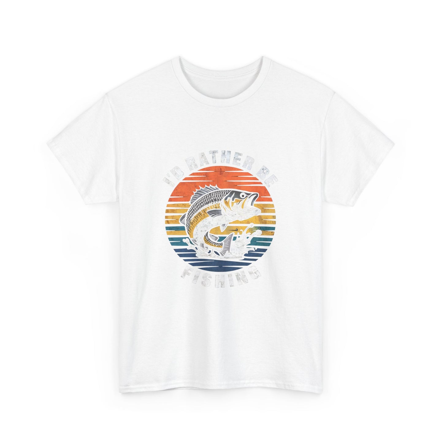 I'd Rather Be Fishing - Cotton Tee