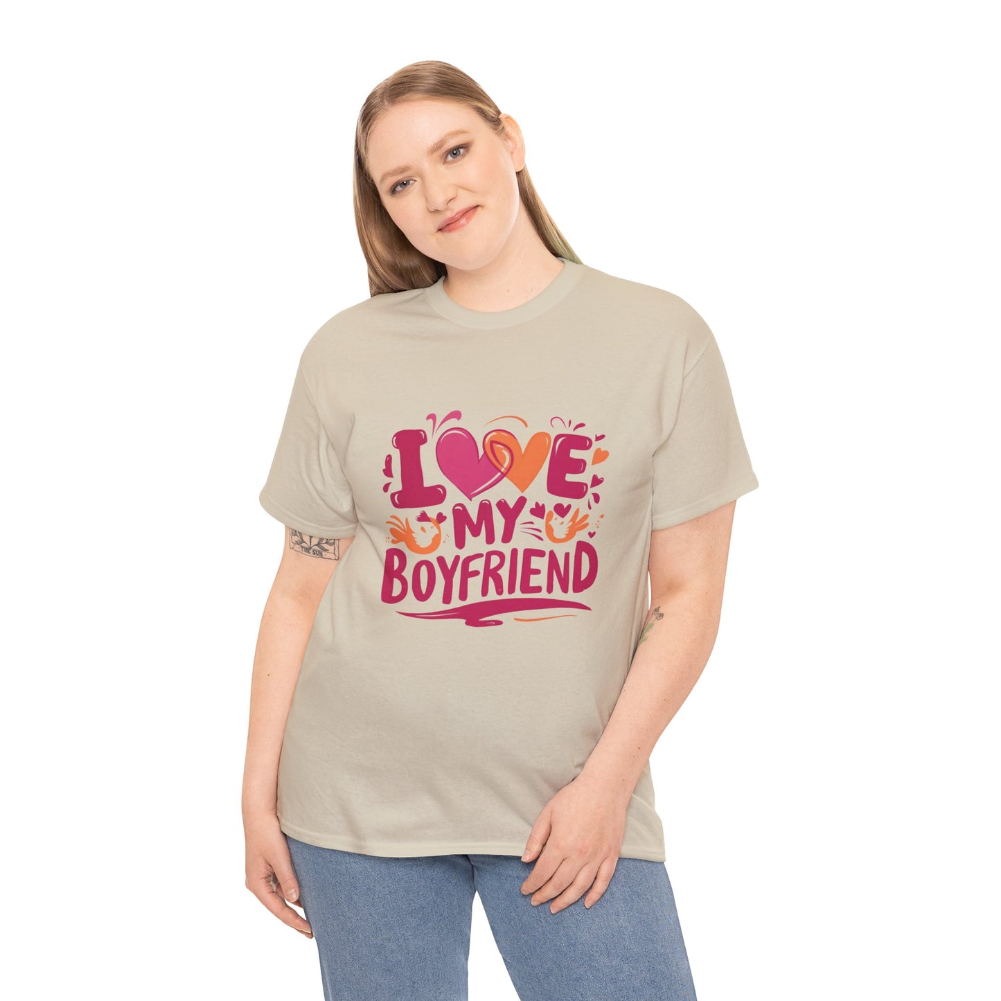 I Love My Boyfriend - Cotton Tee