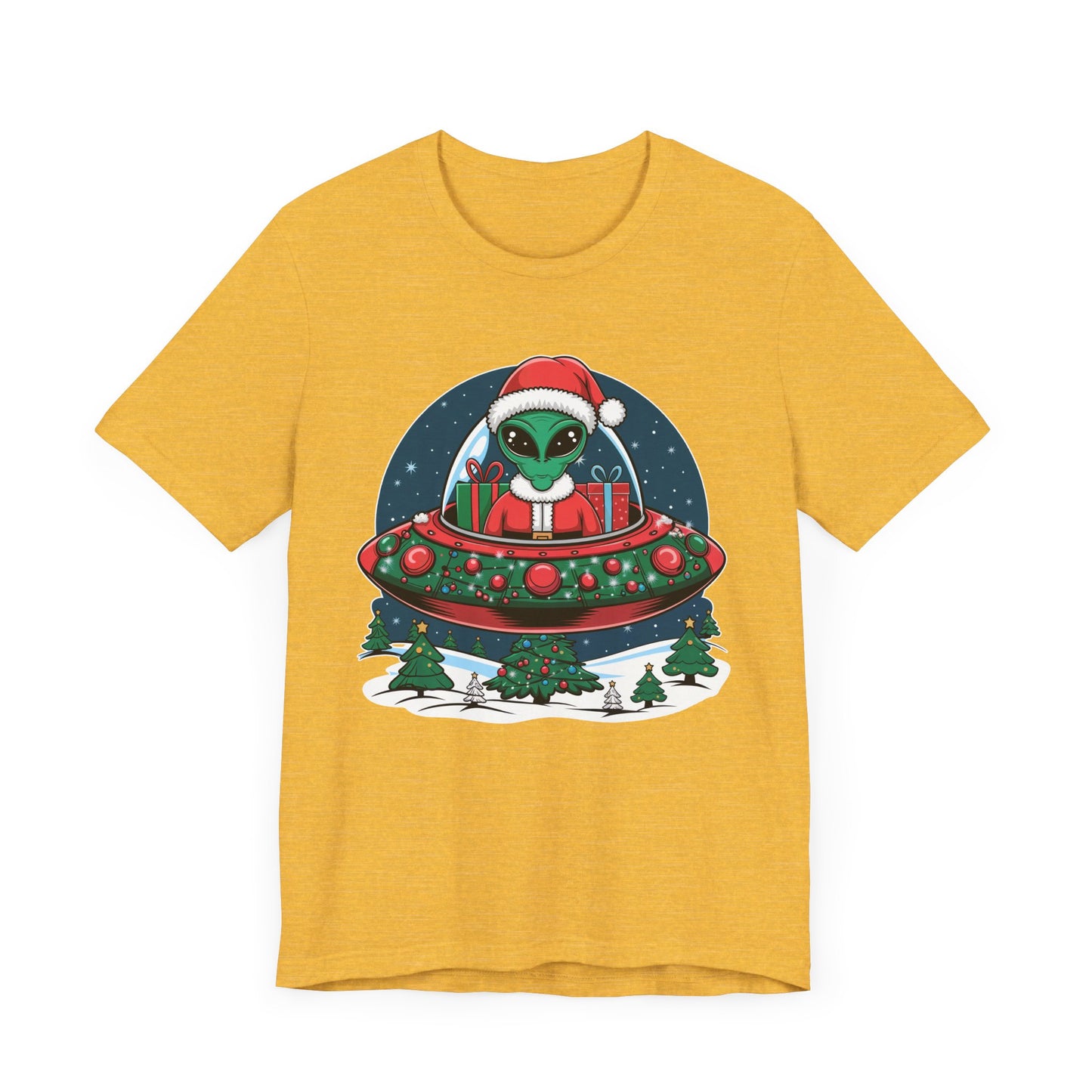 Alien Christmas - Cotton Tee