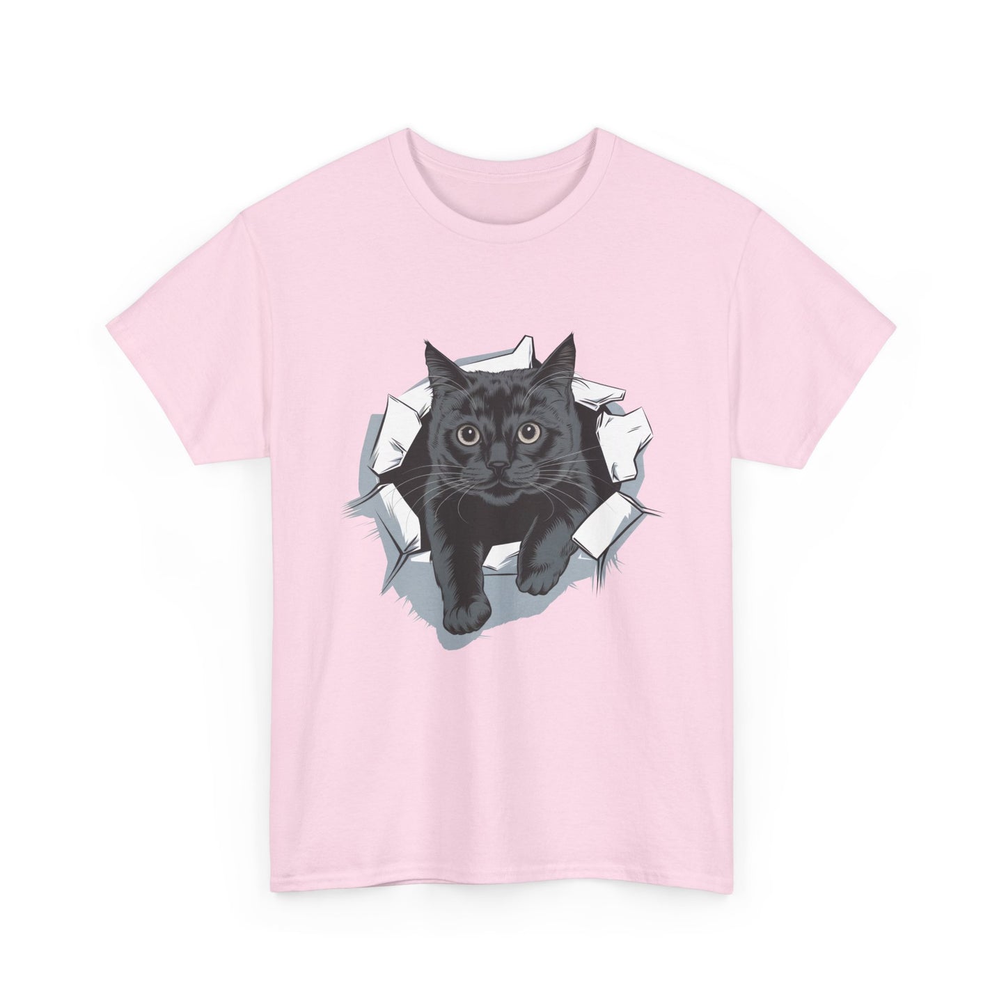 "Peek-a-Boo Cat" - Cotton Tee