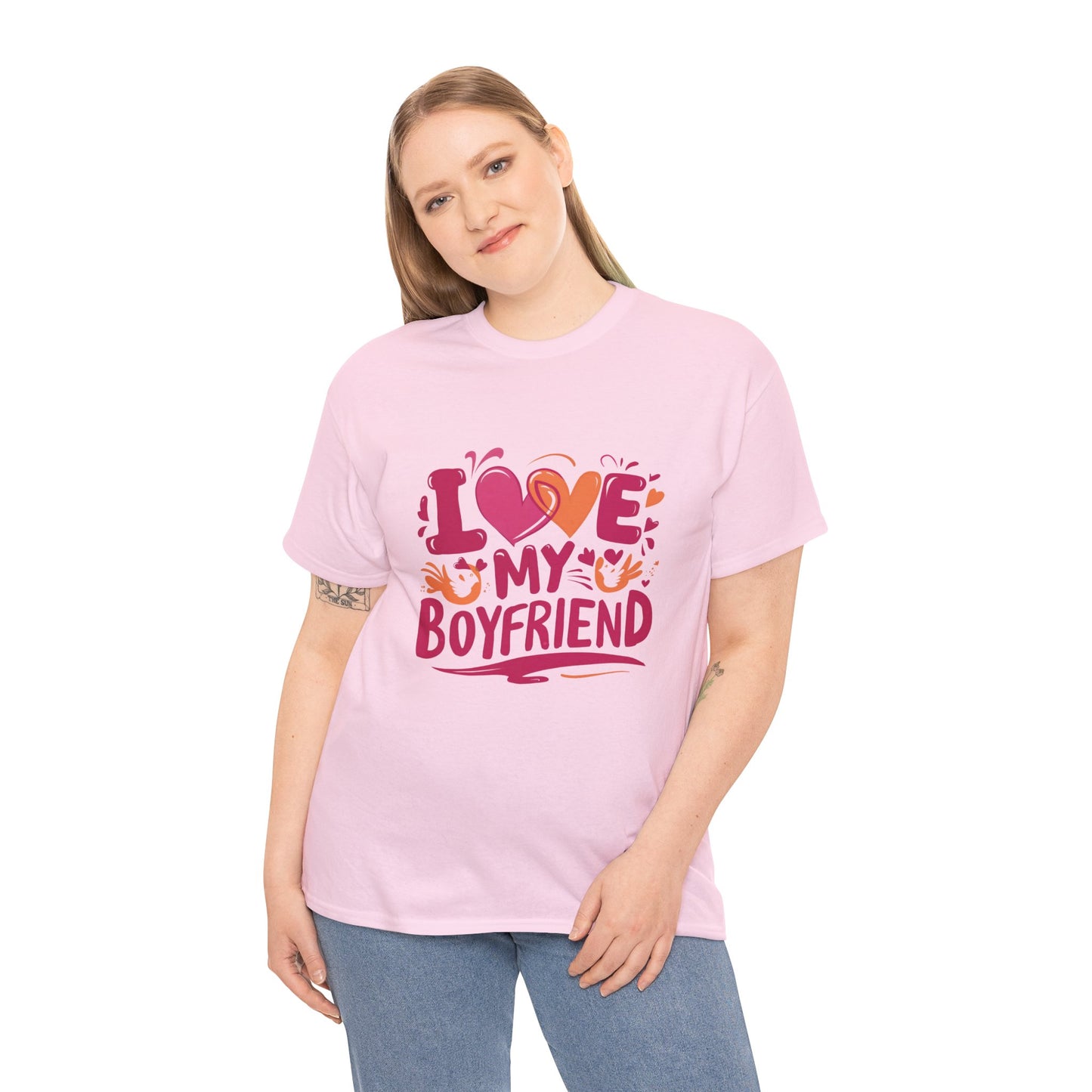 I Love My Boyfriend - Cotton Tee